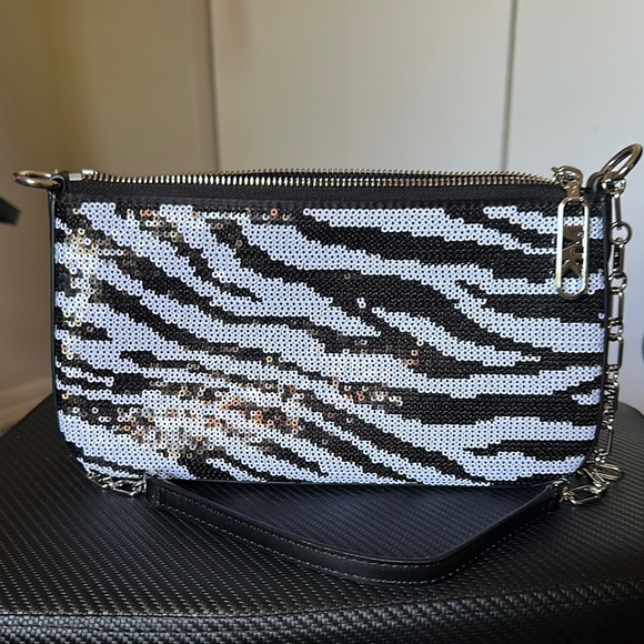 Michael Kors Zebra Sequin Women's Bag - Picture 1 of 2